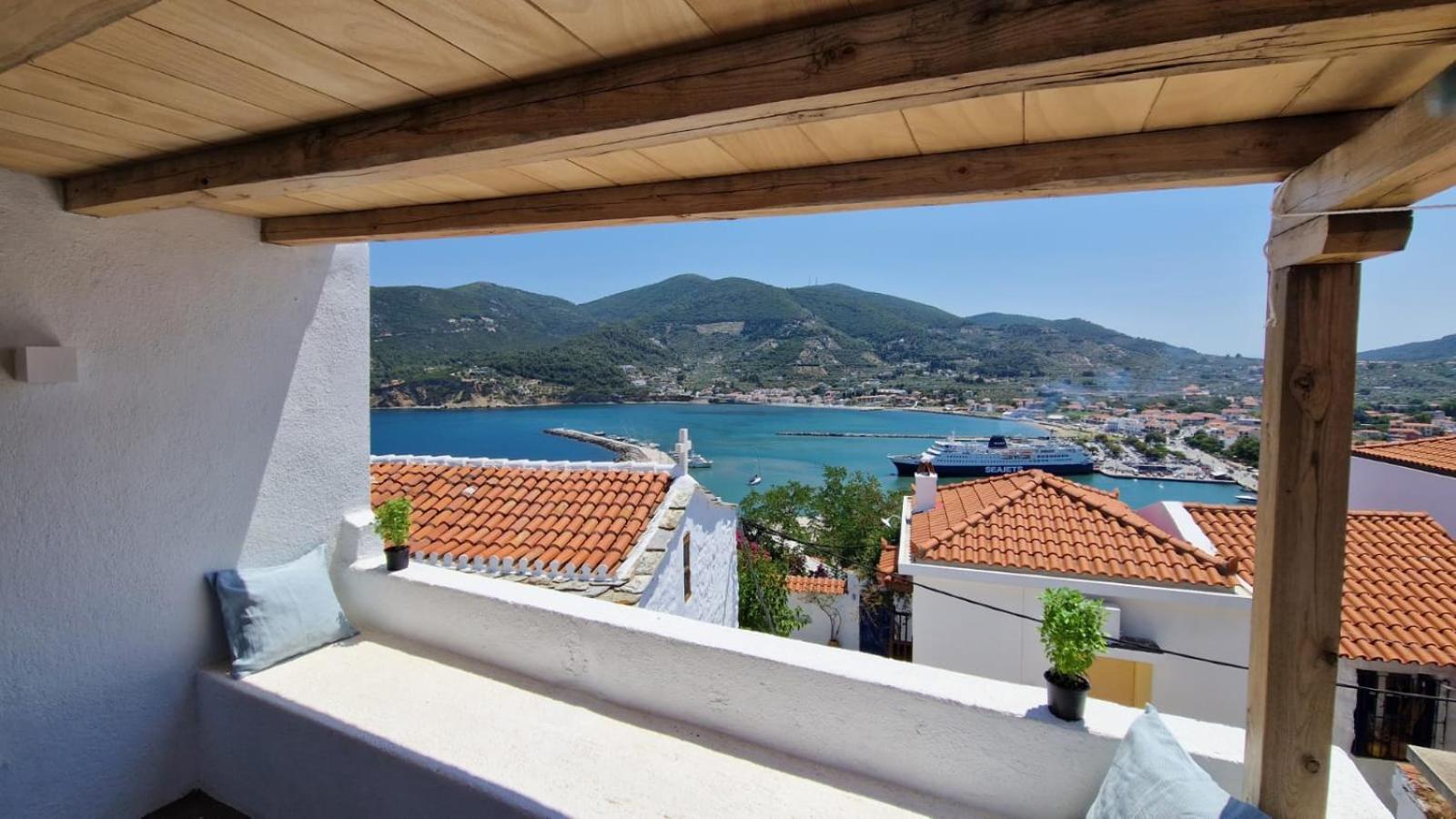 Peppermint Bay Villa Skópelos Eksteriør bilde