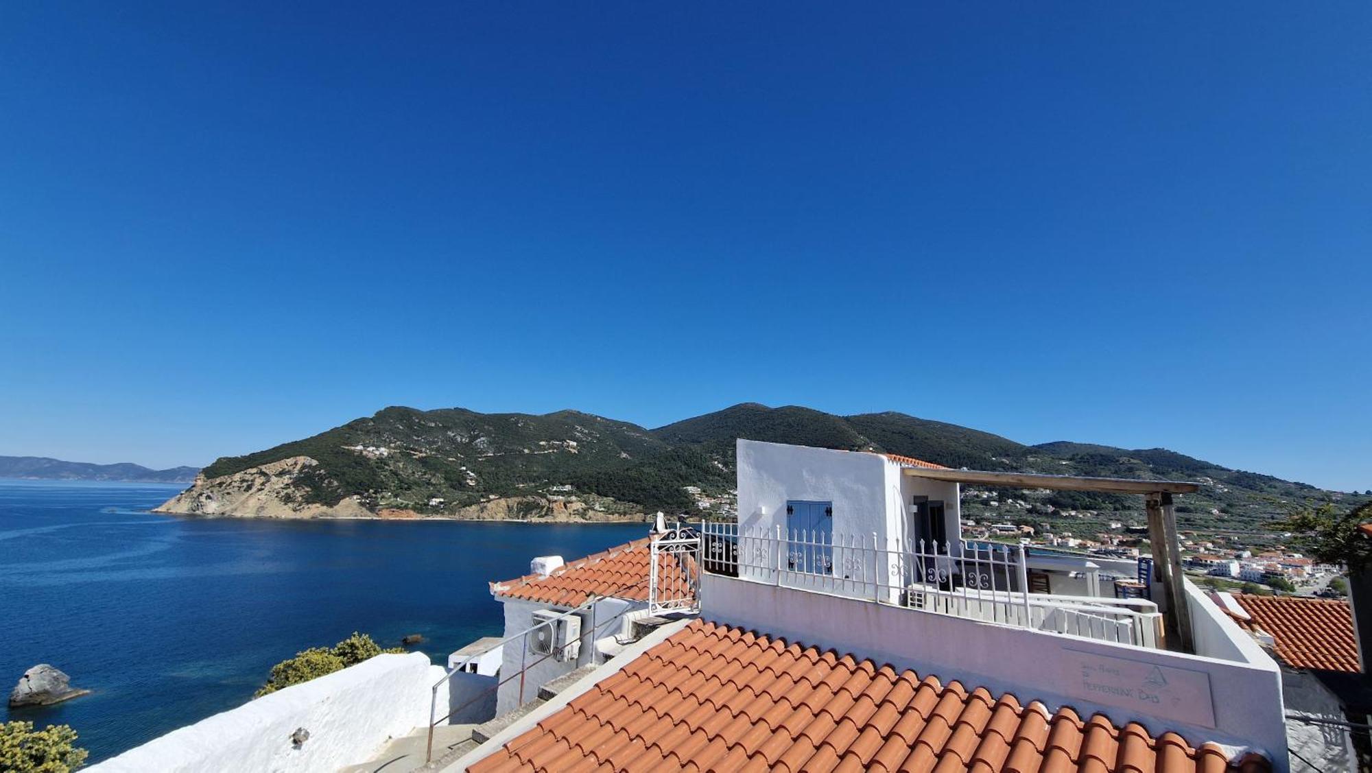 Peppermint Bay Villa Skópelos Eksteriør bilde