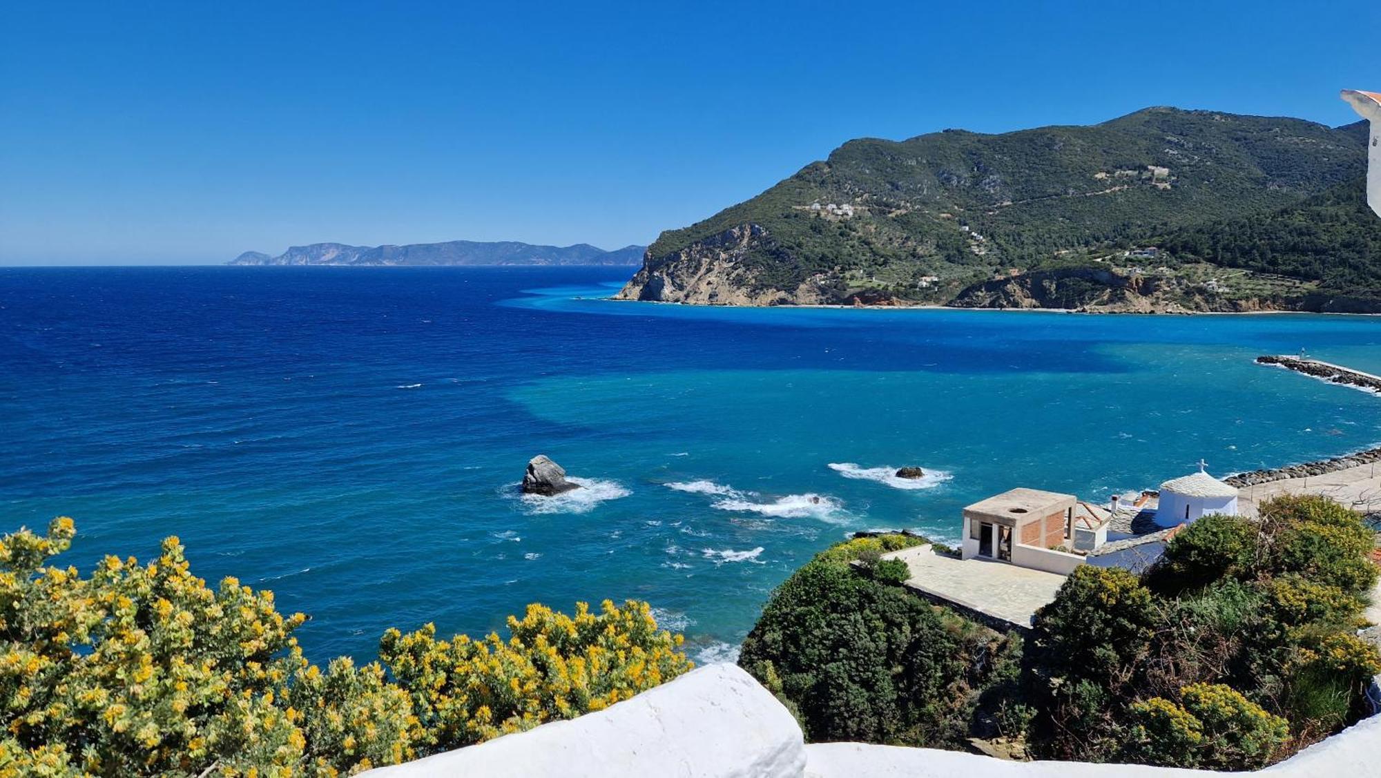 Peppermint Bay Villa Skópelos Eksteriør bilde
