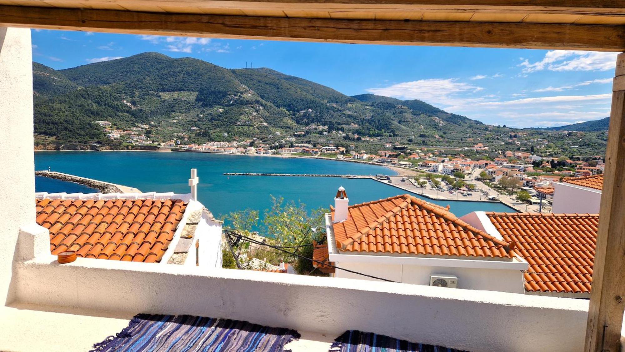 Peppermint Bay Villa Skópelos Eksteriør bilde