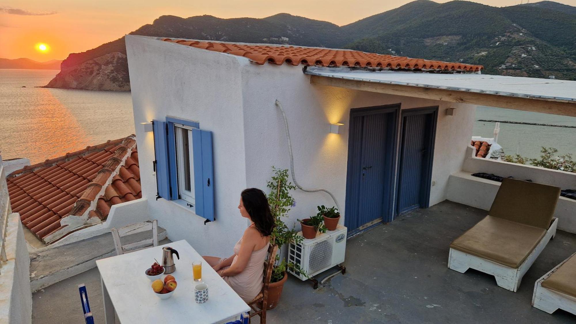 Peppermint Bay Villa Skópelos Eksteriør bilde