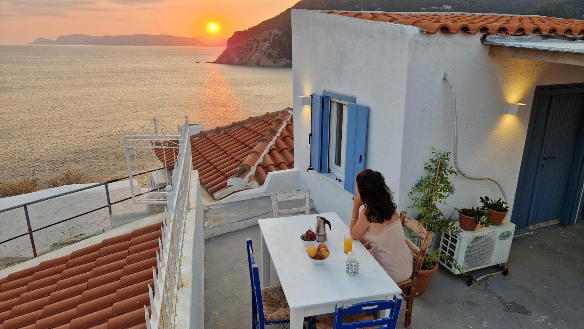 Peppermint Bay Villa Skópelos Eksteriør bilde